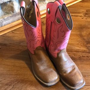 Old west girl boots
